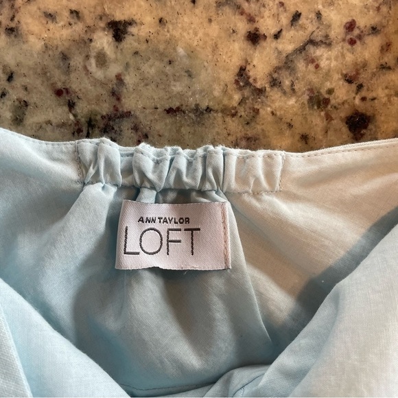 Women’s Ann Taylor loft linen tank size large - Picture 2 of 6